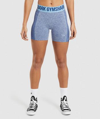 Dámské Šortky Gymshark Flex Blankyt | CZ 3926DFM
